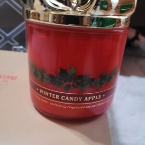 Bath & Body Works Red Winter Candy Apple Candle